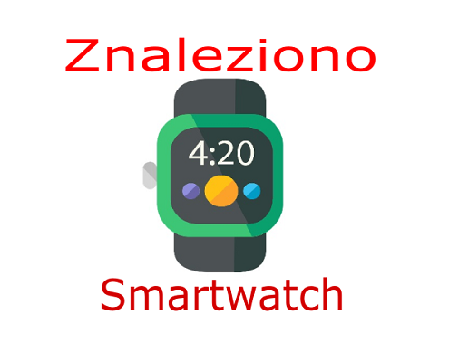 znaleziono smartwatch