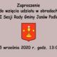 Sesja Rady Gminy zaproszenie