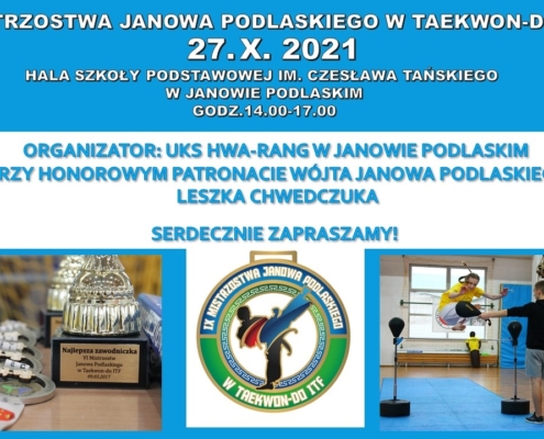 Mistrzostwa Janowa Podlaskiego w Tekwon-do