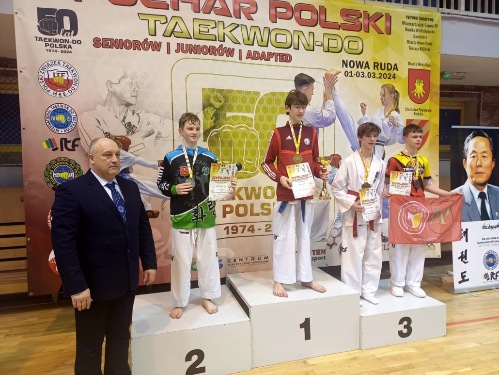 Puchar polski Juniorów w Taekwon-do ITF 1-3 marca 2024 r.