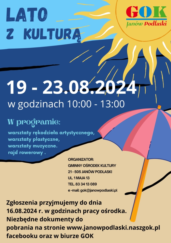 GRAFIKA - LATO Z KULTURĄ 2024